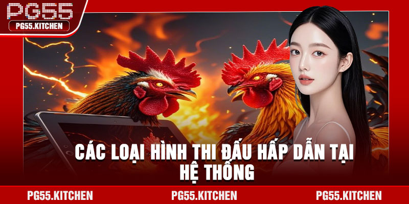 Các loại hình thi đấu hấp dẫn tại hệ thống